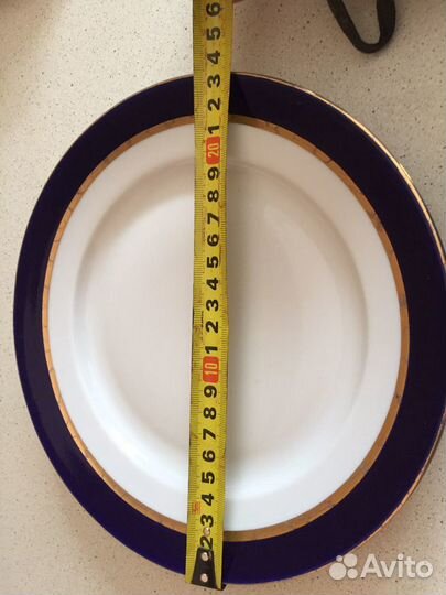 Тарелка фарфоровая СССР, Дулево(5 шт)