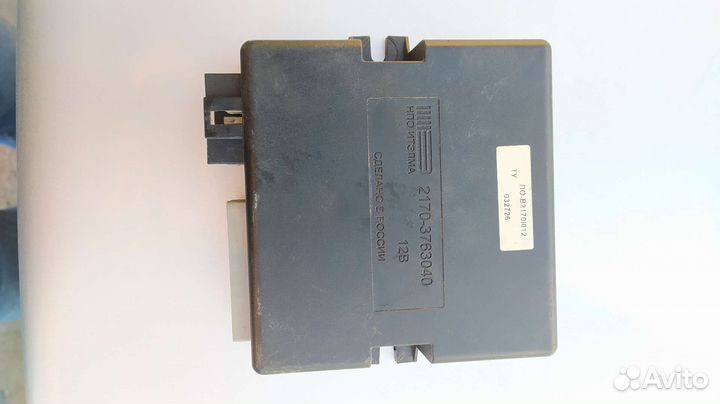 Блок комфорта priora рабочий