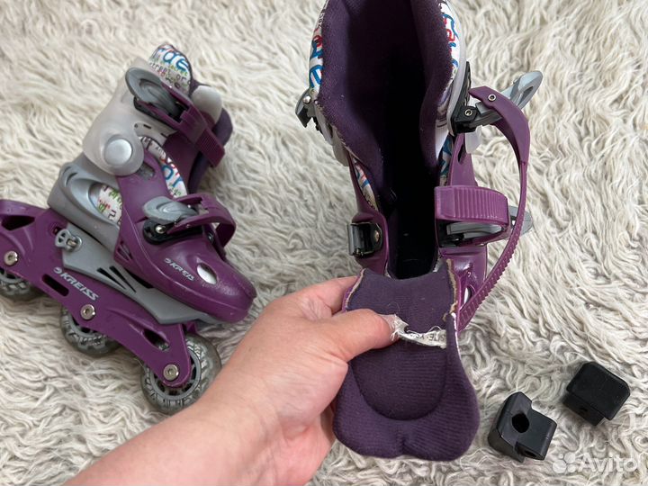 Роликовые коньки детские раздвижные Kreiss 26-28