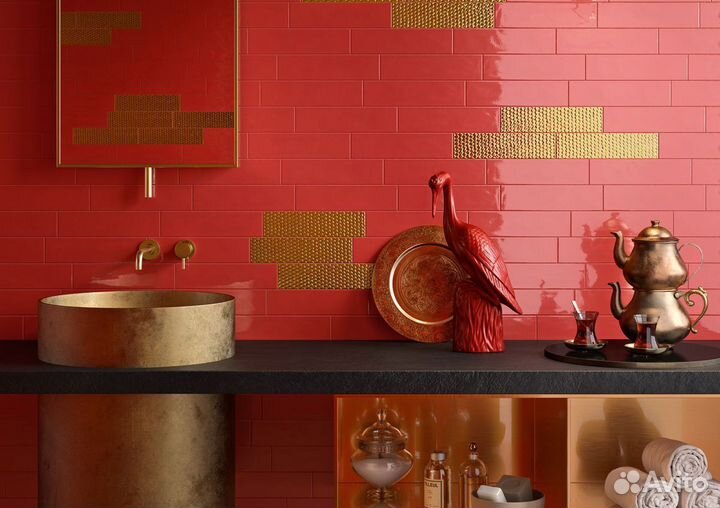 Плитка Imola bubble Bbbltu 73N 7,5х30 (bbbltu73N)