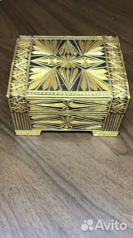 Шкатулка деревянная СССР