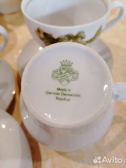 Чайно-кофейный сервиз ГДР