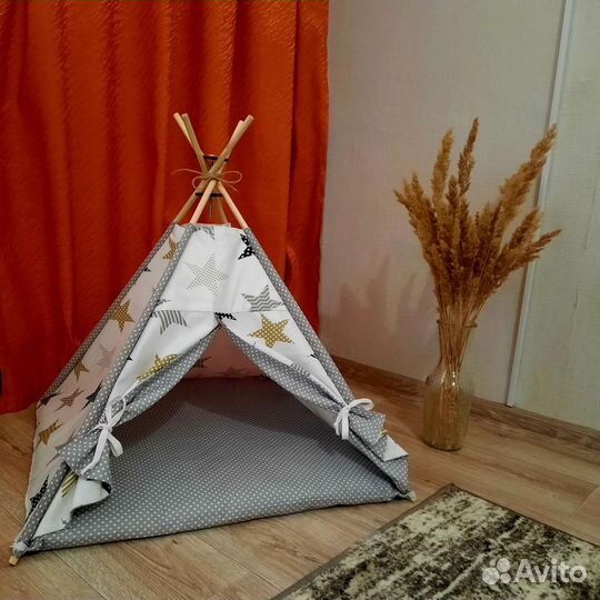 Домик вигвам для собак и кошек