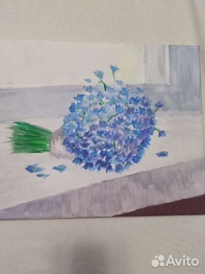 Картина гуашью 
