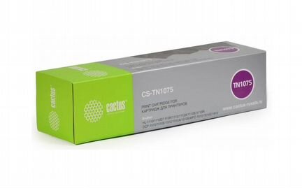 Картридж Лазерный Brother TN-1075, 1000стр, чёрный