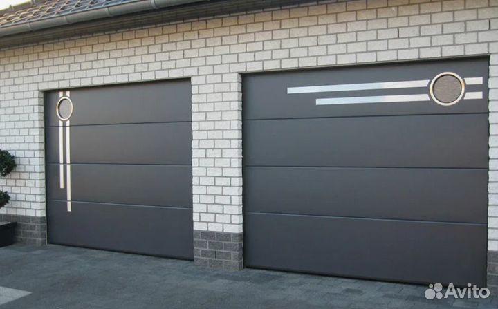 Ворота секционные (гаражные) Prestige