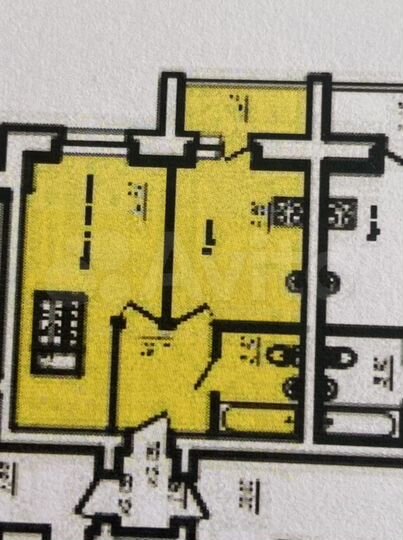 1-к. квартира, 34,3 м², 8/9 эт.