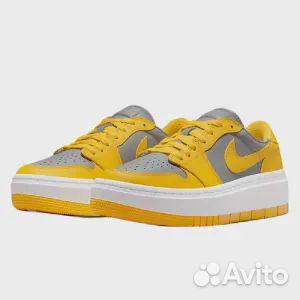 Кроссовки Nike Air Jordan 1 Elevate Low, желтый/се