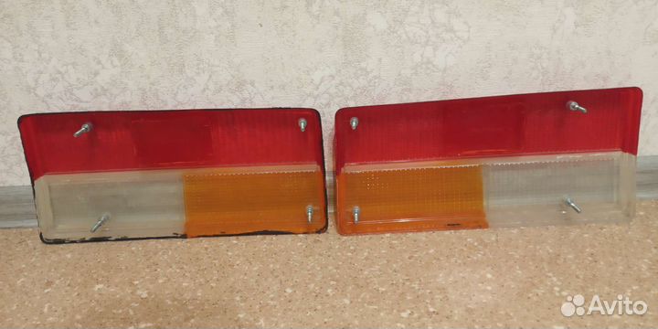 Рассеиватели задних фонарей стекла фонарей ваз