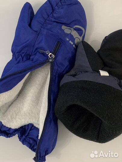 Варежки краги (вторые в подарок)