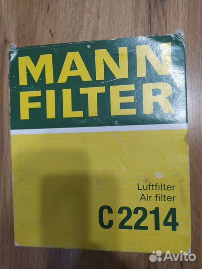 Воздушный фильтр Mann Filter C2214