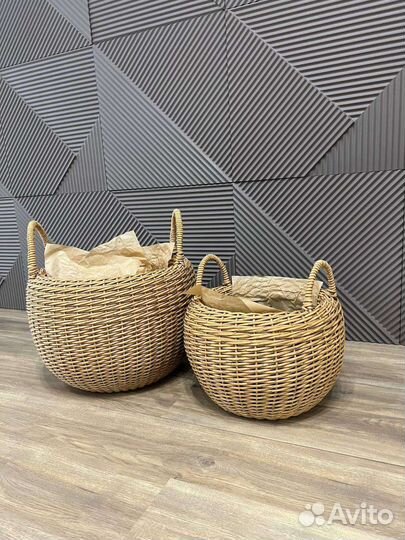 Корзина плетеная