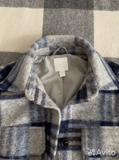 Пальто рубашка h&m
