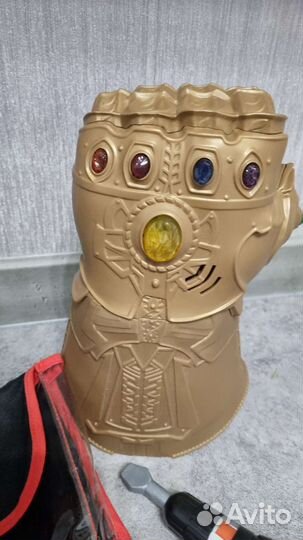 Перчатка Таноса, набор Smoby, Hot wheels, Донатело