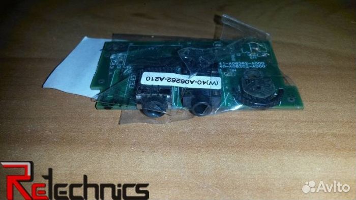 Плата вывода jack3,5 ноутбука iRU Stilo-6154W Mu