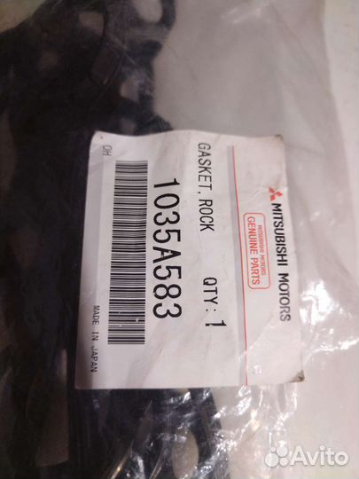 Прокладка клапанной крышки mitsubishi