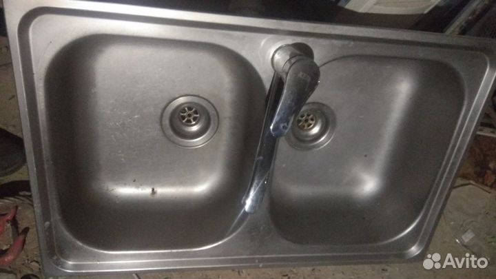 Мойка для кухни б/у без тумбы