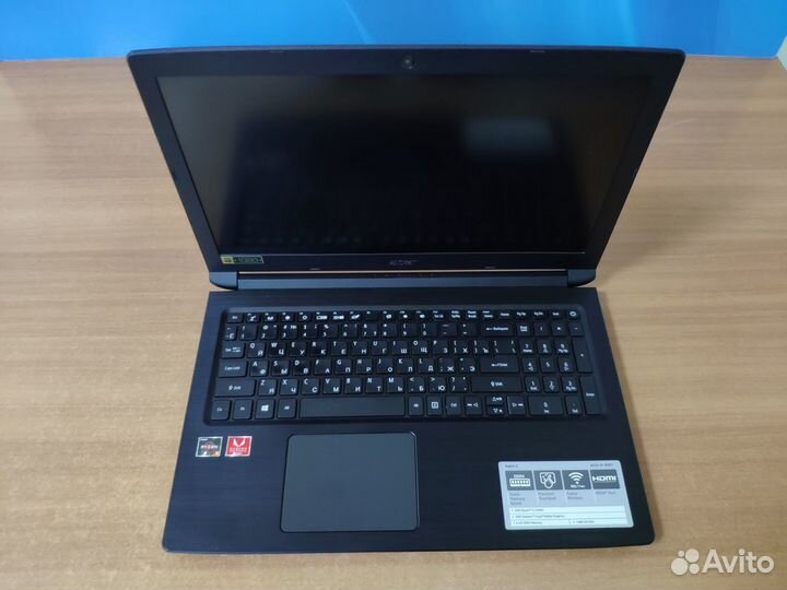 Ноутбук бу Acer / Ryzen 5 / ssd+1tb / 8gb ddr4