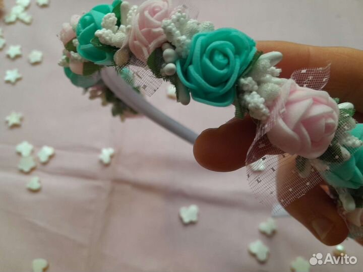 Венок на девочку, девушку комплект новый