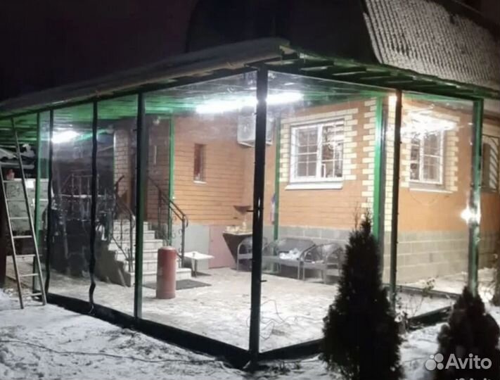 Мягкие окна морозостойкие