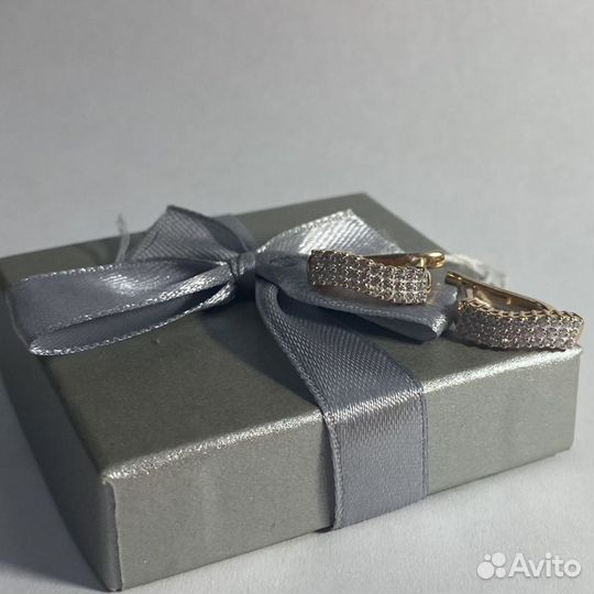 Золотые серьги проба 585 Арт.002365260122