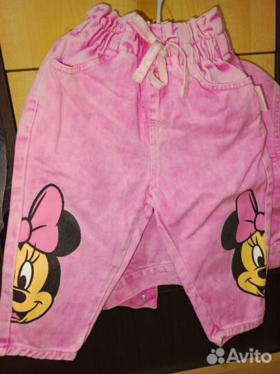 Джинсовый костюм для девочки