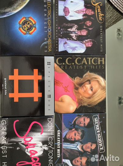 Компакт диски CD BOX новые