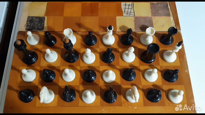 Шахматы времен СССР, шашки