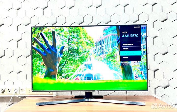 Телевизор samsung 43 4K HDR 10+ SmartTv