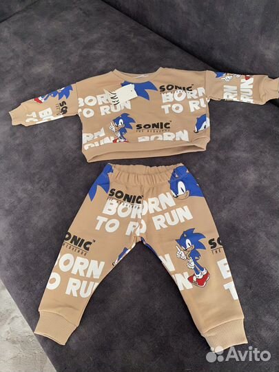 Костюм на мальчика Zara Sonic новый