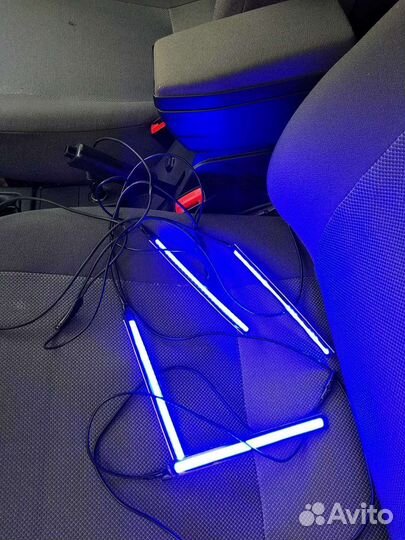 Светодиодная подсветка в салон автомобиля
