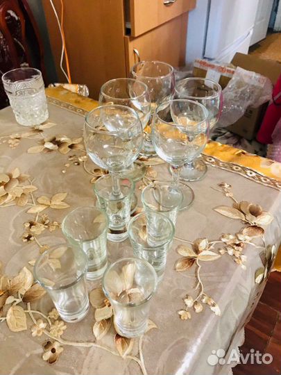 Рюмки 6 шт и Фужеры 5 шт