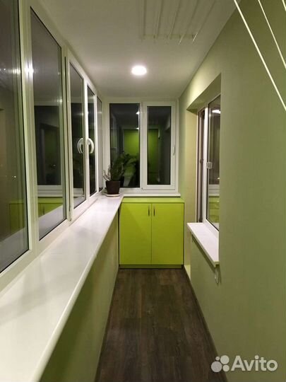 Остекление балконов и лоджий под ключ