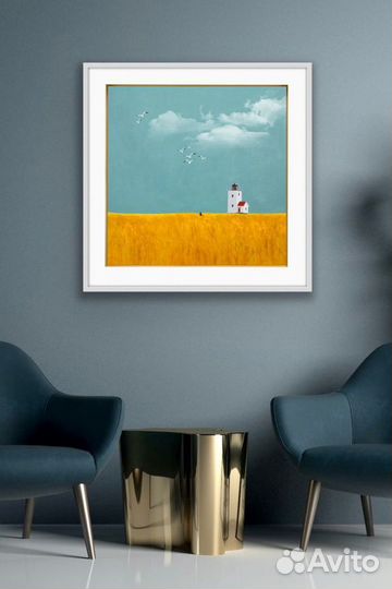 Картина маслом на холсте пейзаж