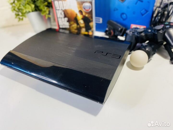 Ps3Sony Playstation 3 Superslim 500gb 50 игр