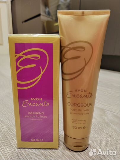 Туалетная вода Encanto и крем от Avon