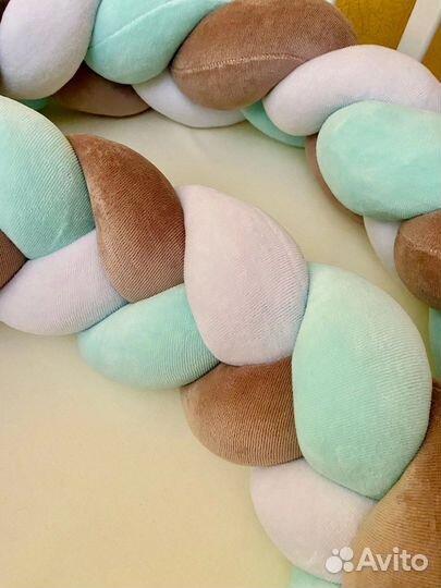 Бортик косичка