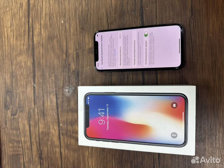 iPhone X, 256 ГБ