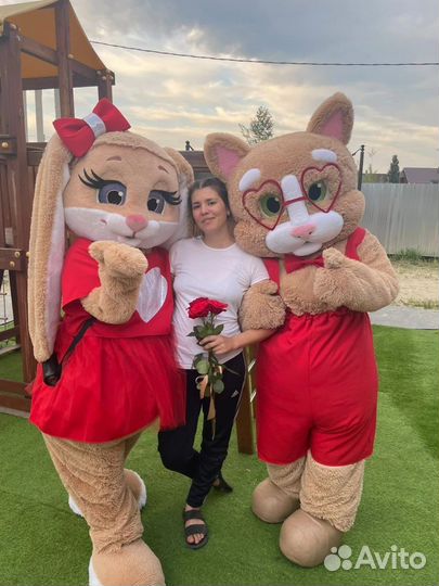 Поздравления от ростовых кукол в Тюмени