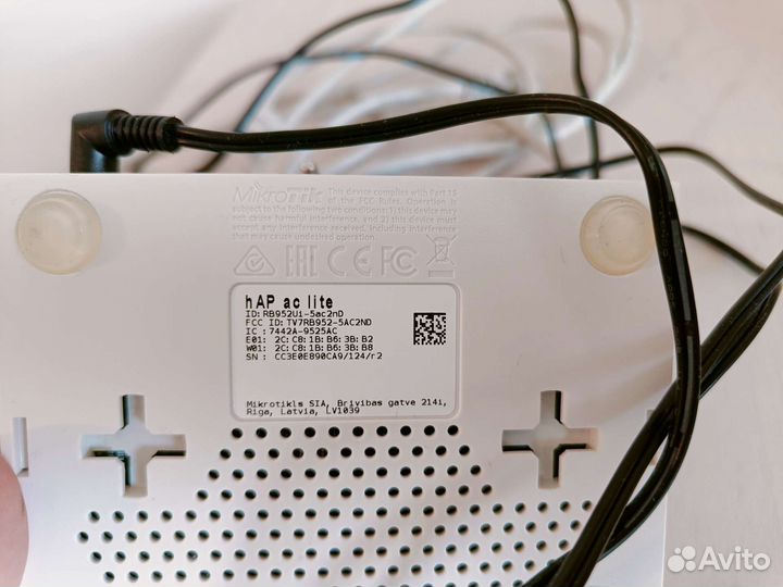 Роутер маршрутизатор Mikrotik hAP ac lite