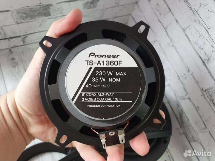 Авто колонки Pioneer 13 см
