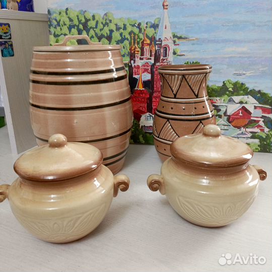 Красивая Керамическая (Глиняная) посуда СССР