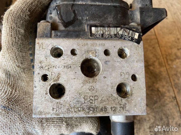 Блок Abs Mercedes Benz A160