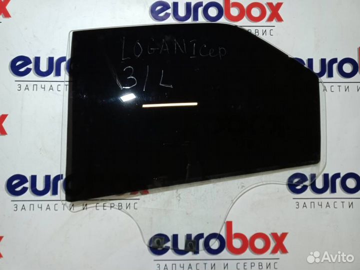 Стекло двери задней левой Renault Logan 2005