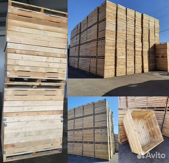 Контейнер деревянный 1200х1000