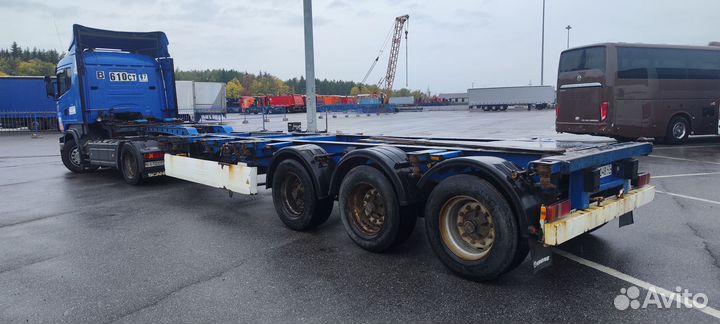 Полуприцеп шторный Krone SD, 2007