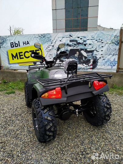 Квадроцикл hunter 250 (зеленый)