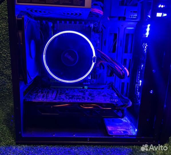 Игровой мощный компьютер Intel Xeon E5/16Gb/SSD M