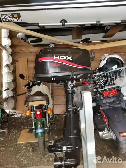 Лодка Ривьера 3200ск + мотор HDX 5