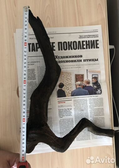 Коряга в аквариум большая